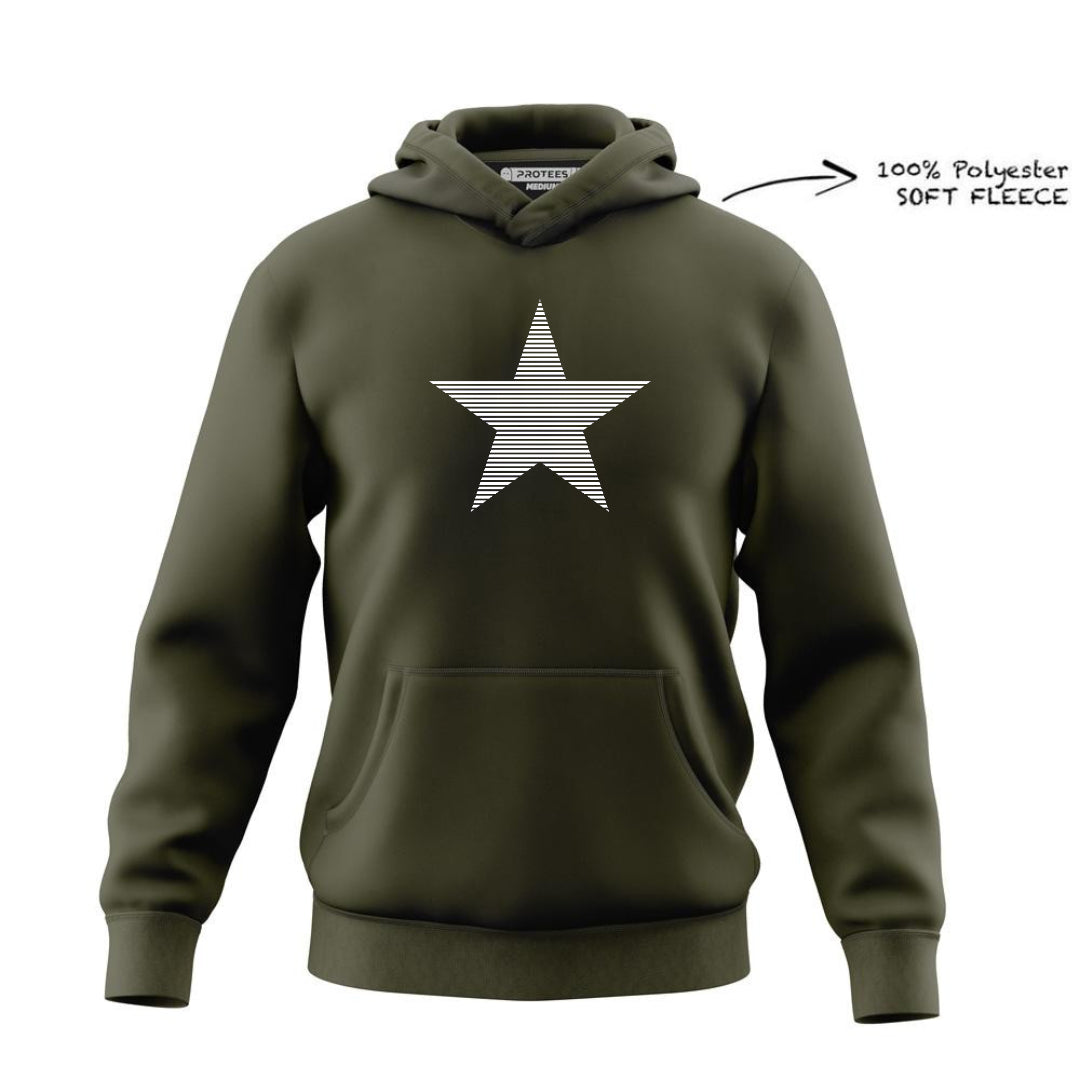 DTF - CAPTAIN AMERICA STAR HOODIE DTF077