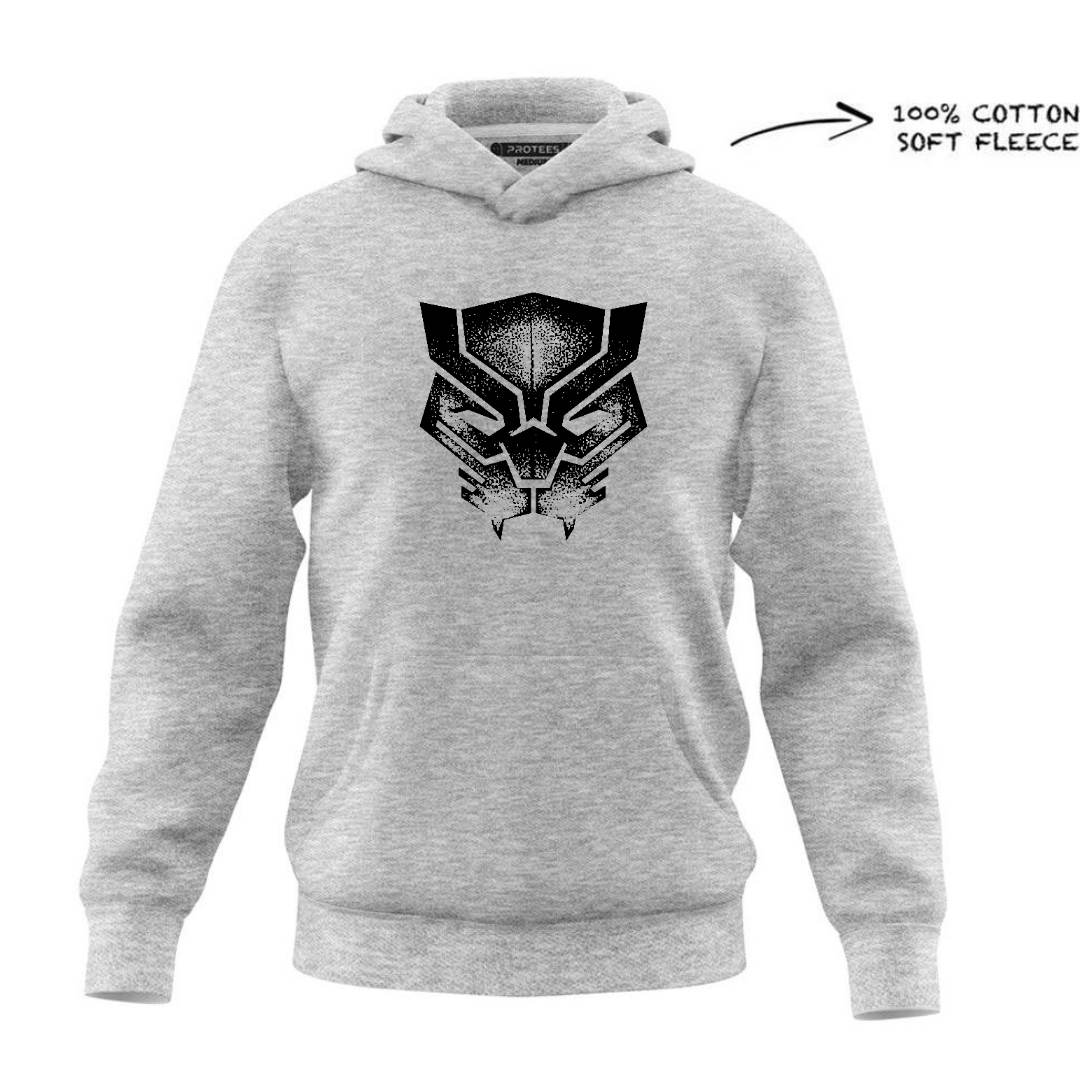 DTF - BLACK PANTHER HALF TONE LOGO HOODIE DTF076
