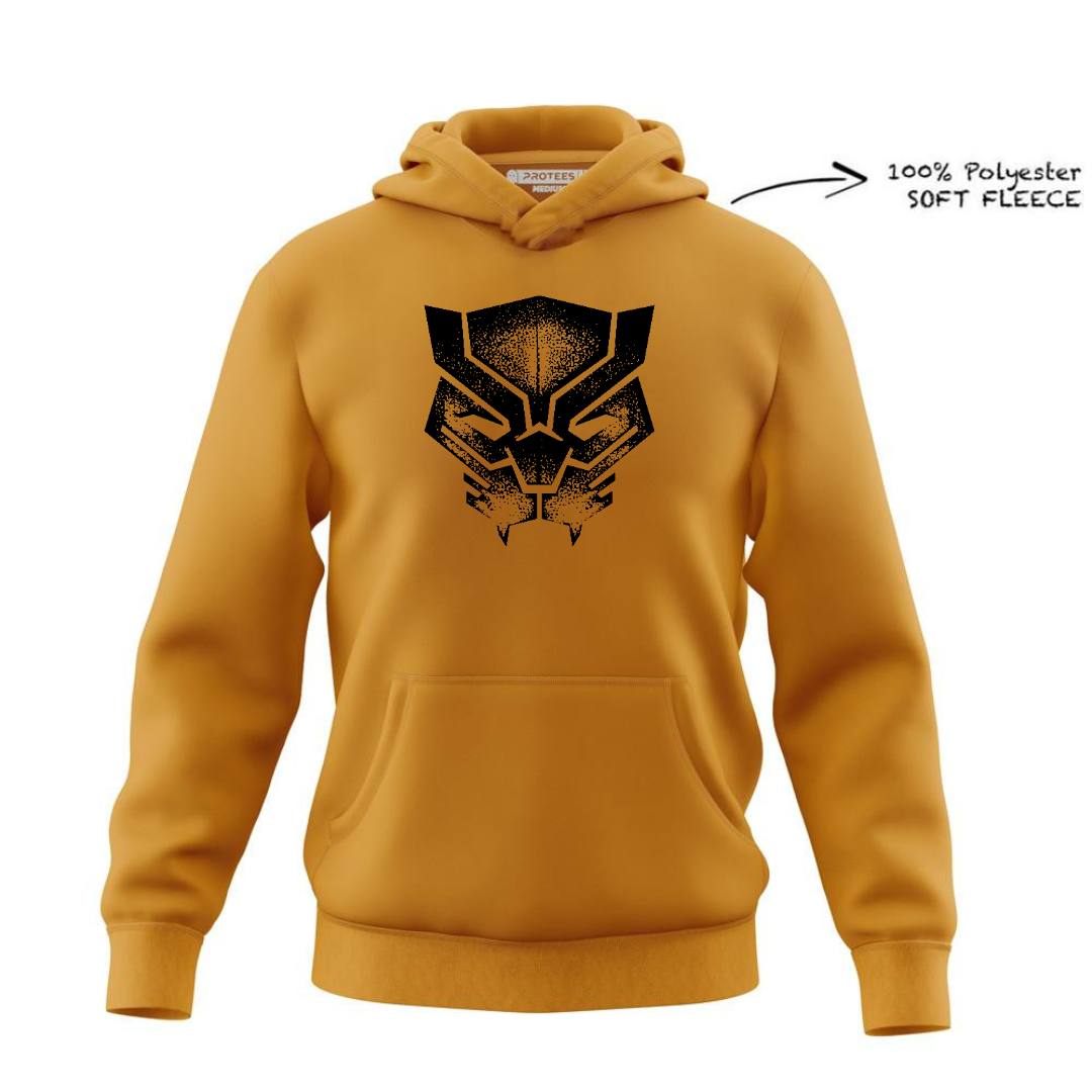 DTF - BLACK PANTHER HALF TONE LOGO HOODIE DTF076