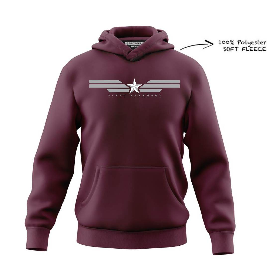 DTF -  FIRST AVENGER CAPTAIN AMERICA HOODIE DTF075