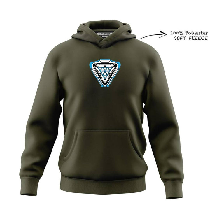 DTF - NEW ARC REACTOR FLEECE HOODIE DTF004