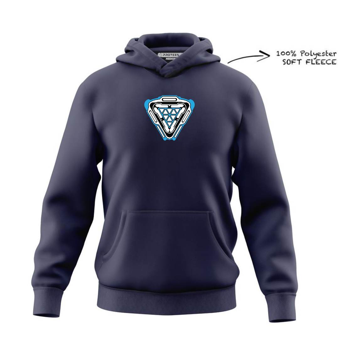 DTF - NEW ARC REACTOR FLEECE HOODIE DTF004