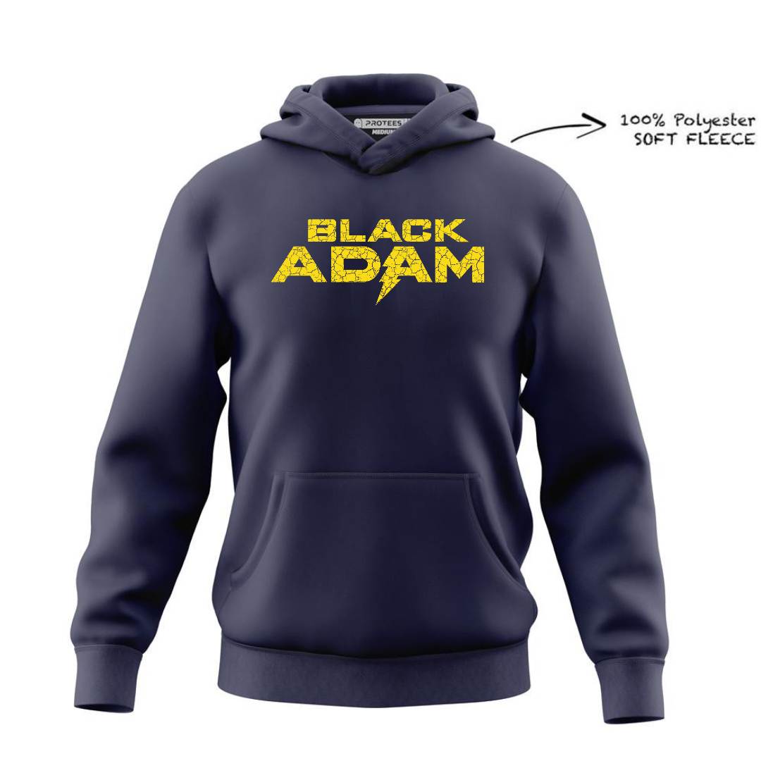 DTF - BLACK ADAM FLEECE HOODIE DTF001