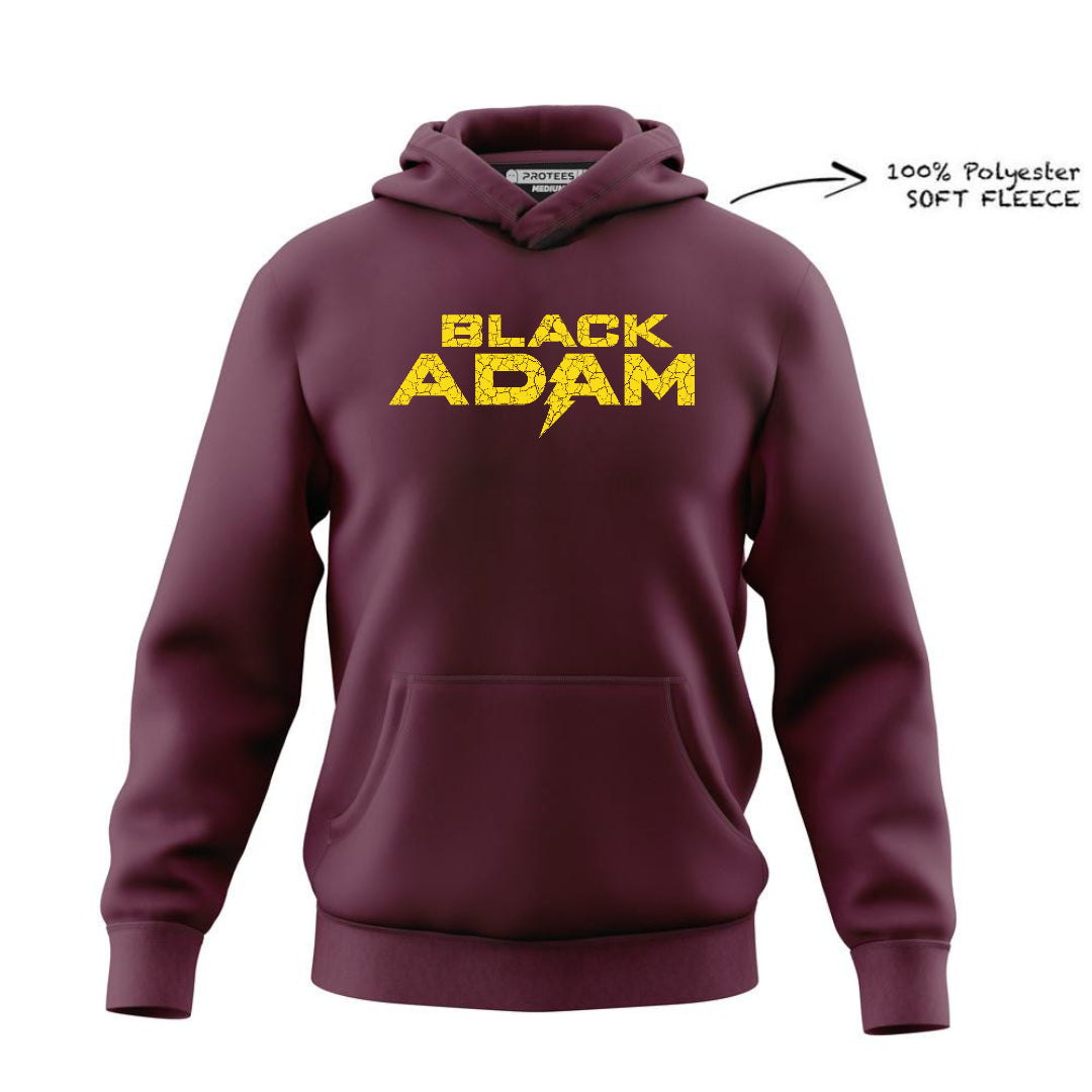 DTF - BLACK ADAM FLEECE HOODIE DTF001