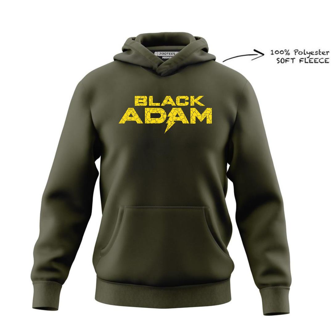 DTF - BLACK ADAM FLEECE HOODIE DTF001