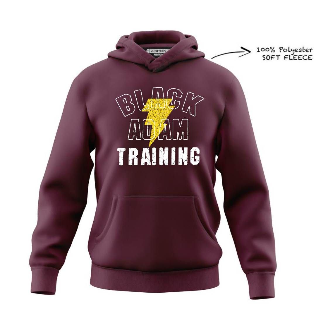 DTF - BLACK ADAM TRAINING HOODIE DTF072