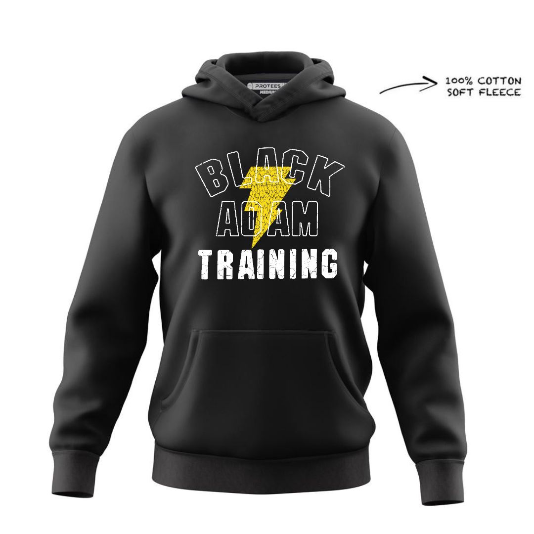 DTF - BLACK ADAM TRAINING HOODIE DTF072