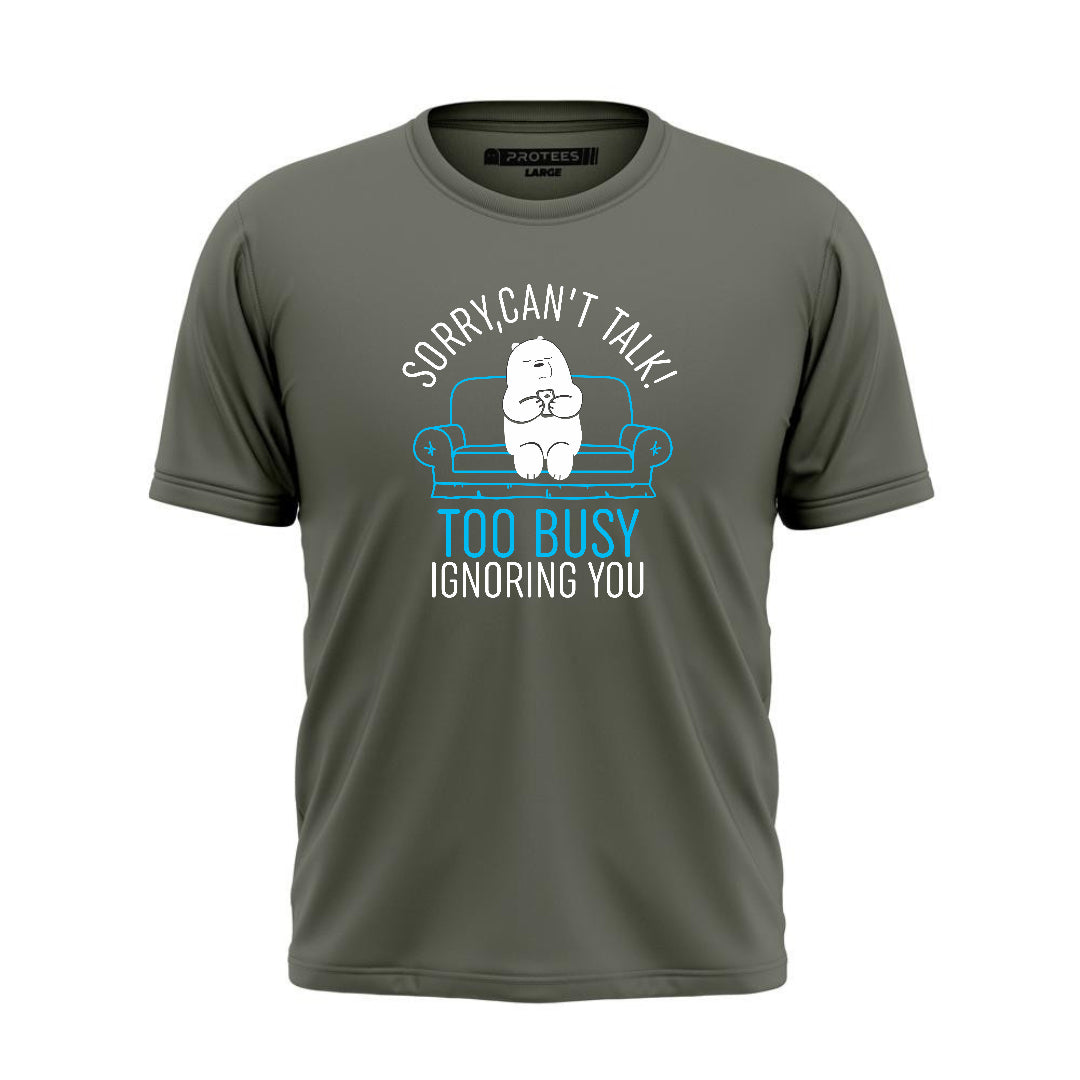 DTF - SORRY CAN'T TALK TEE