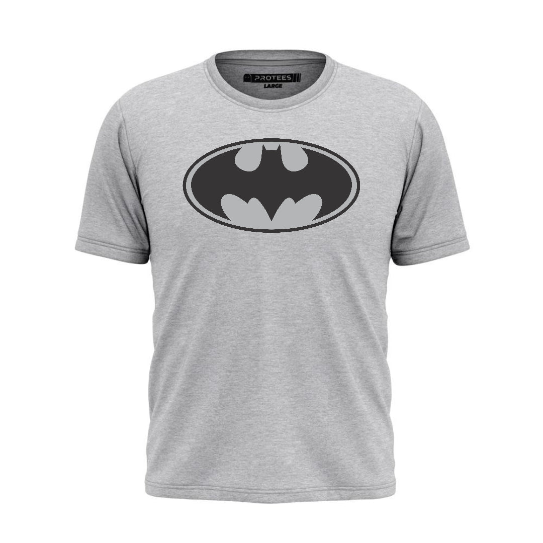 DTF - SMOKE BLACK BATMAN LOGO TEE