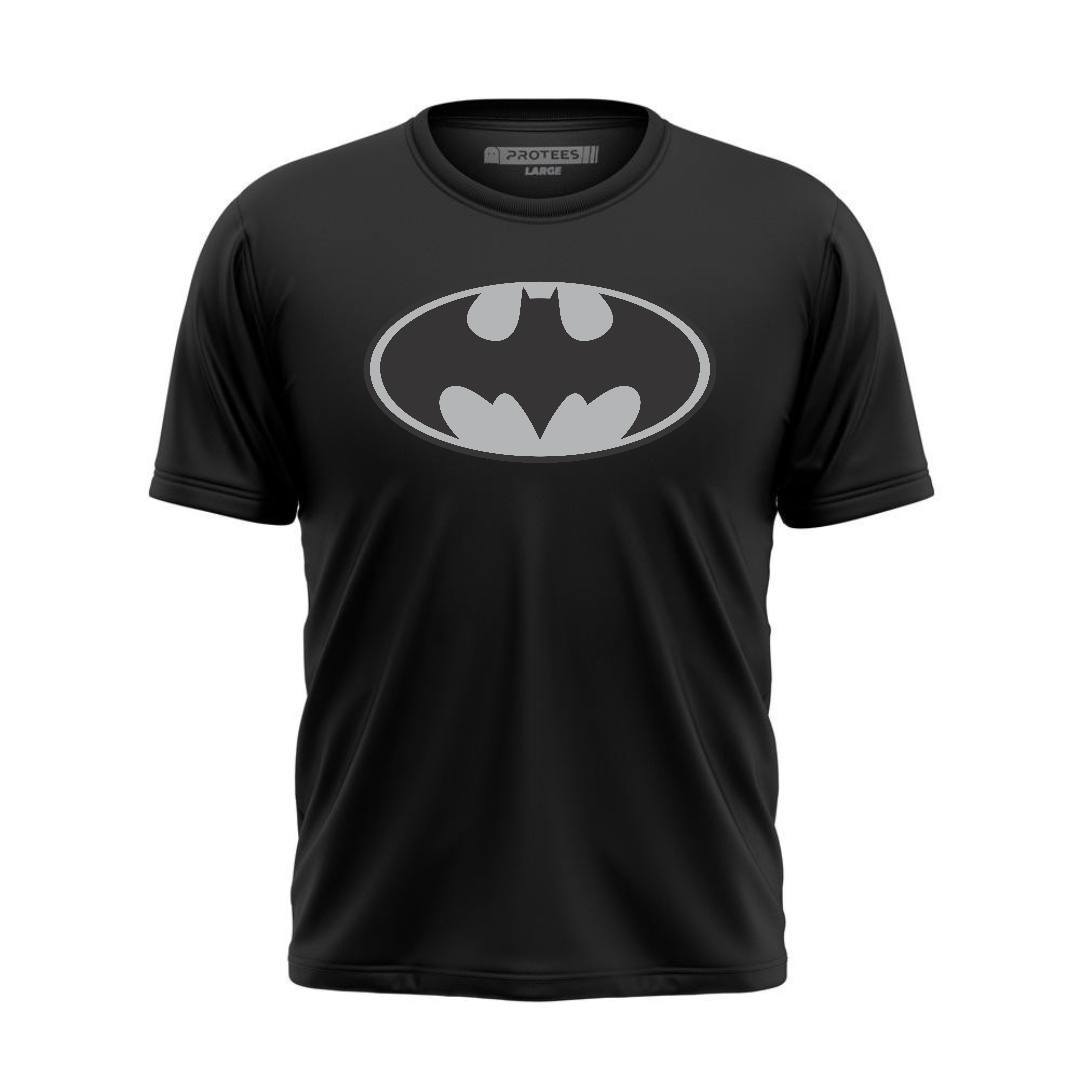 DTF - SMOKE BLACK BATMAN LOGO TEE