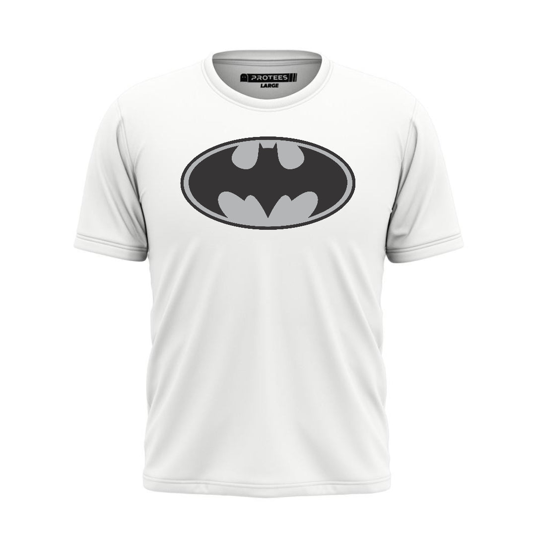 DTF - SMOKE BLACK BATMAN LOGO TEE