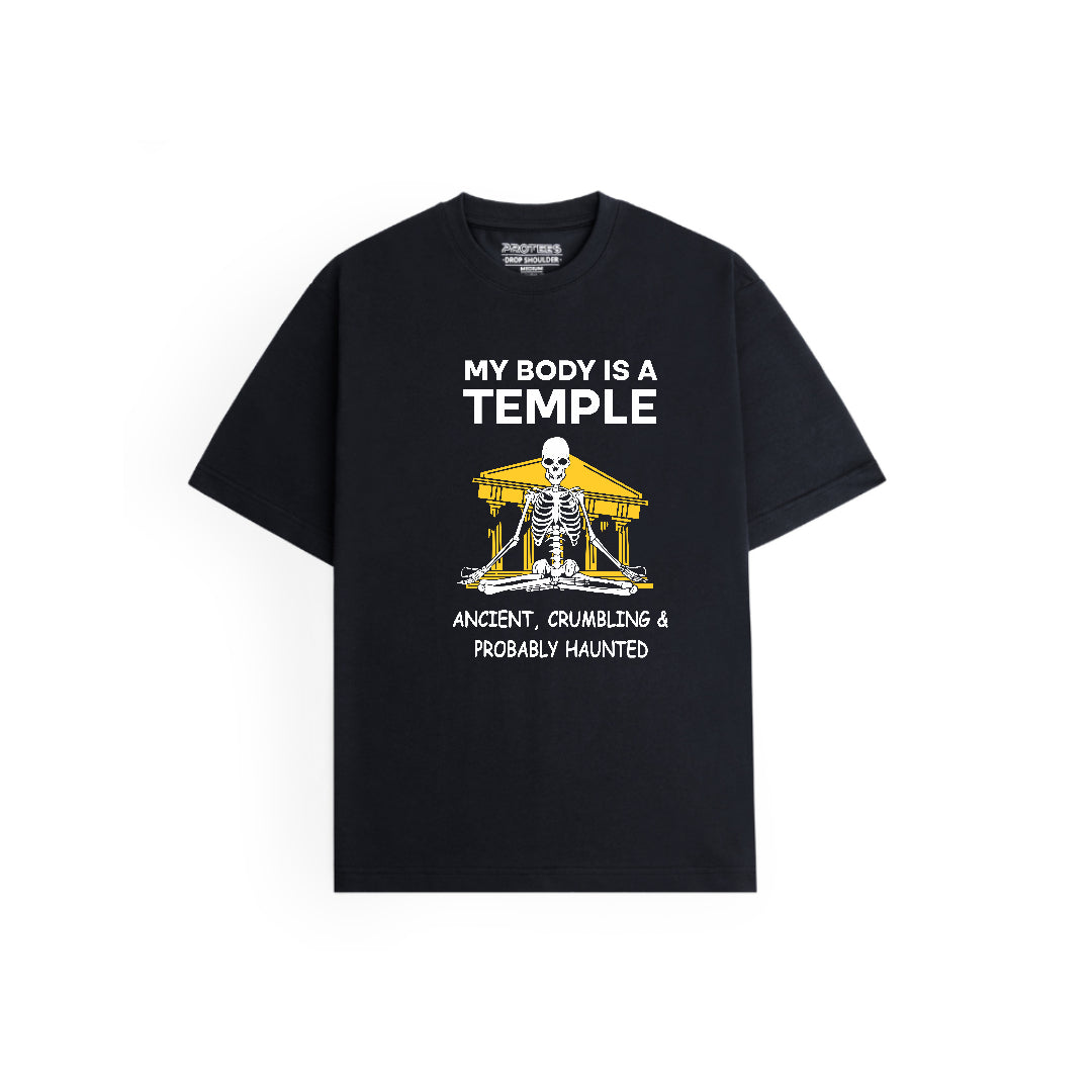 OVERSIZED TEE - MY BODY IS A TEMPLE