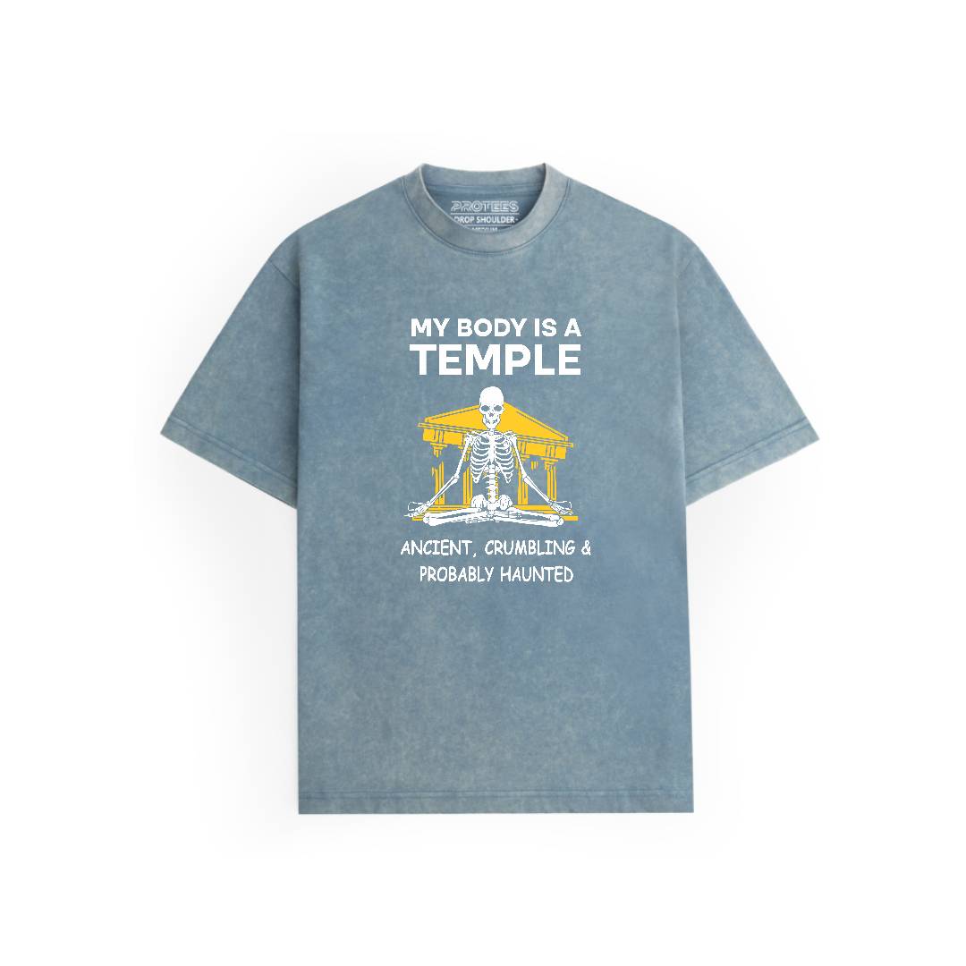 OVERSIZED TEE - MY BODY IS A TEMPLE