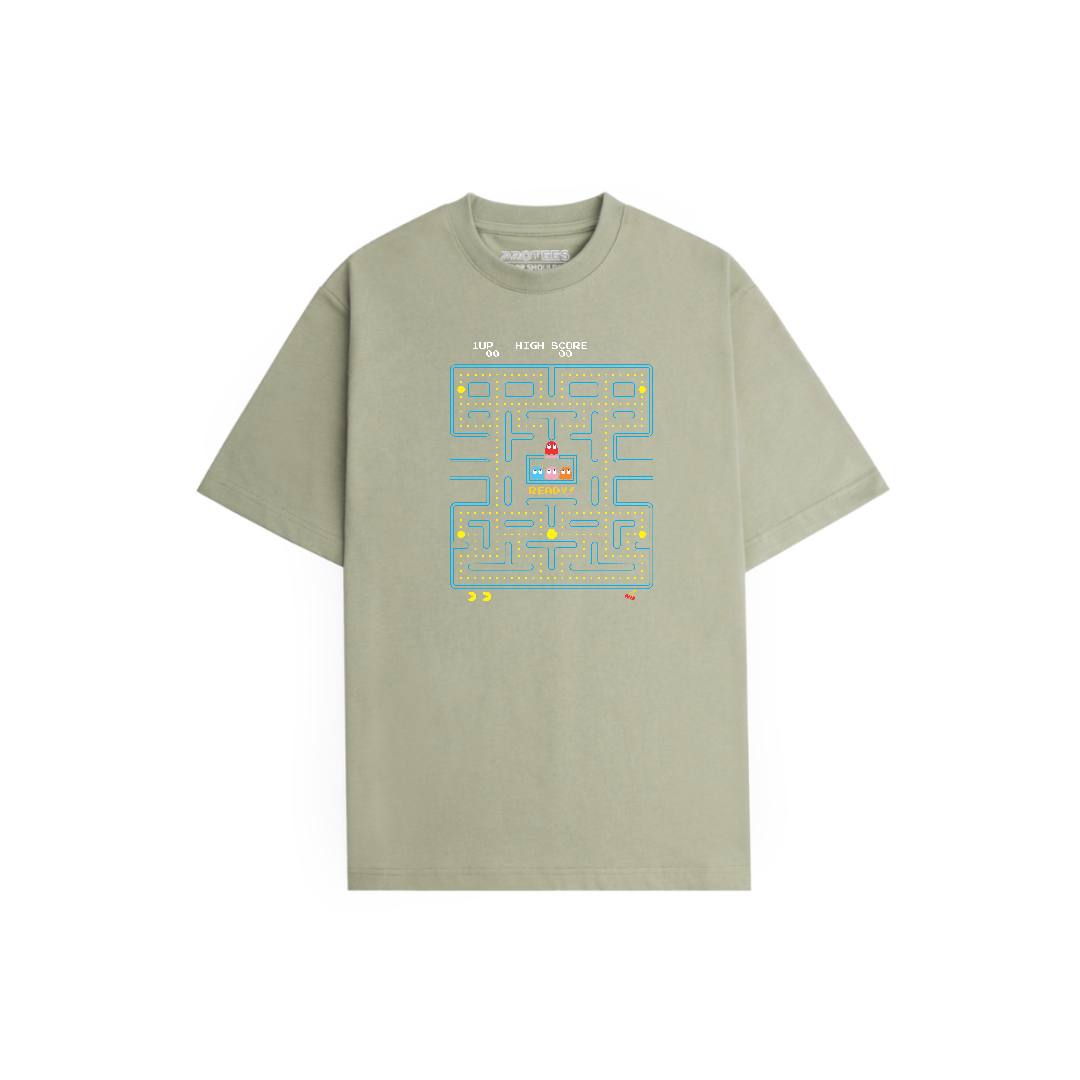 OVERSIZED TEE - PAC  MAN SOLDIERS