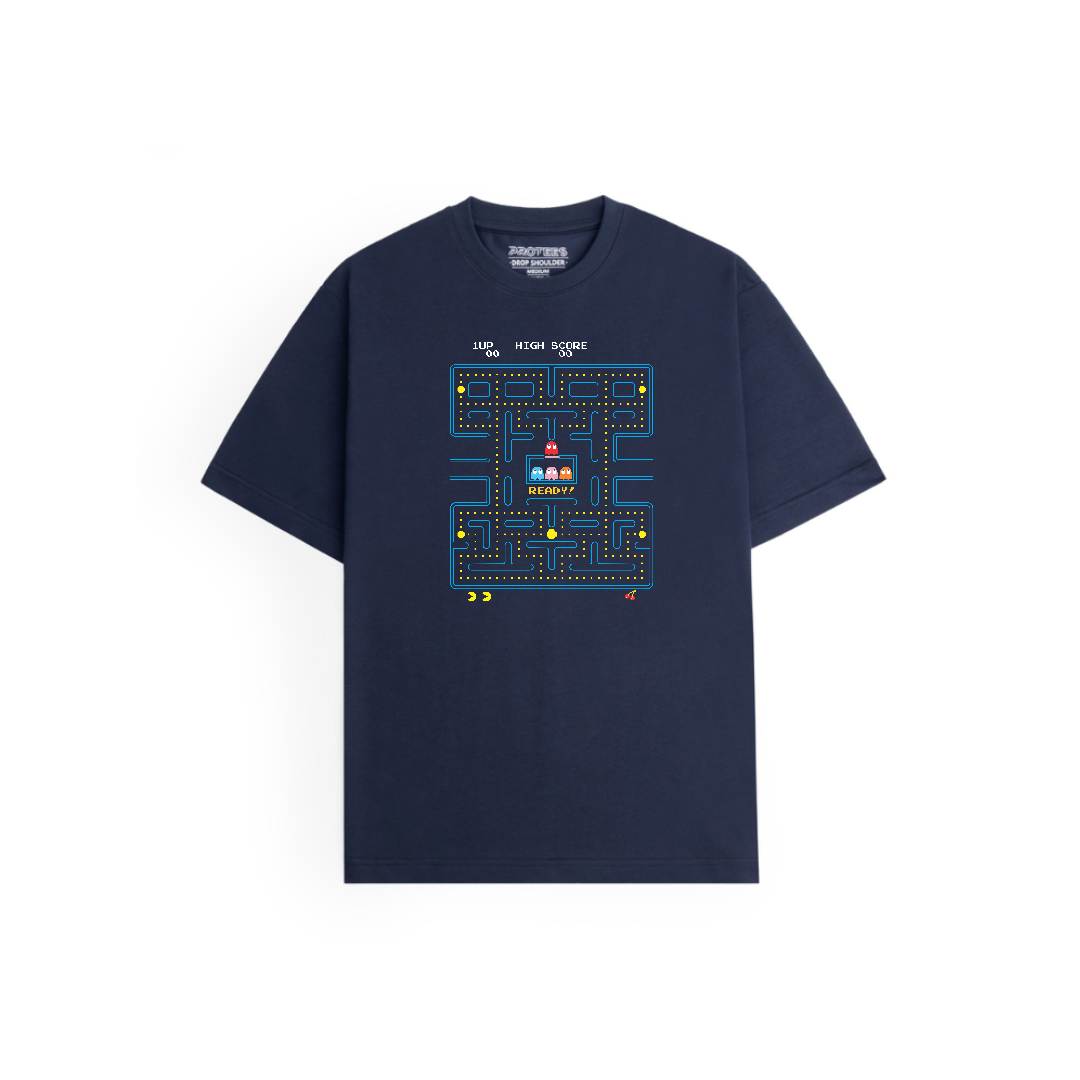 OVERSIZED TEE - PAC  MAN SOLDIERS