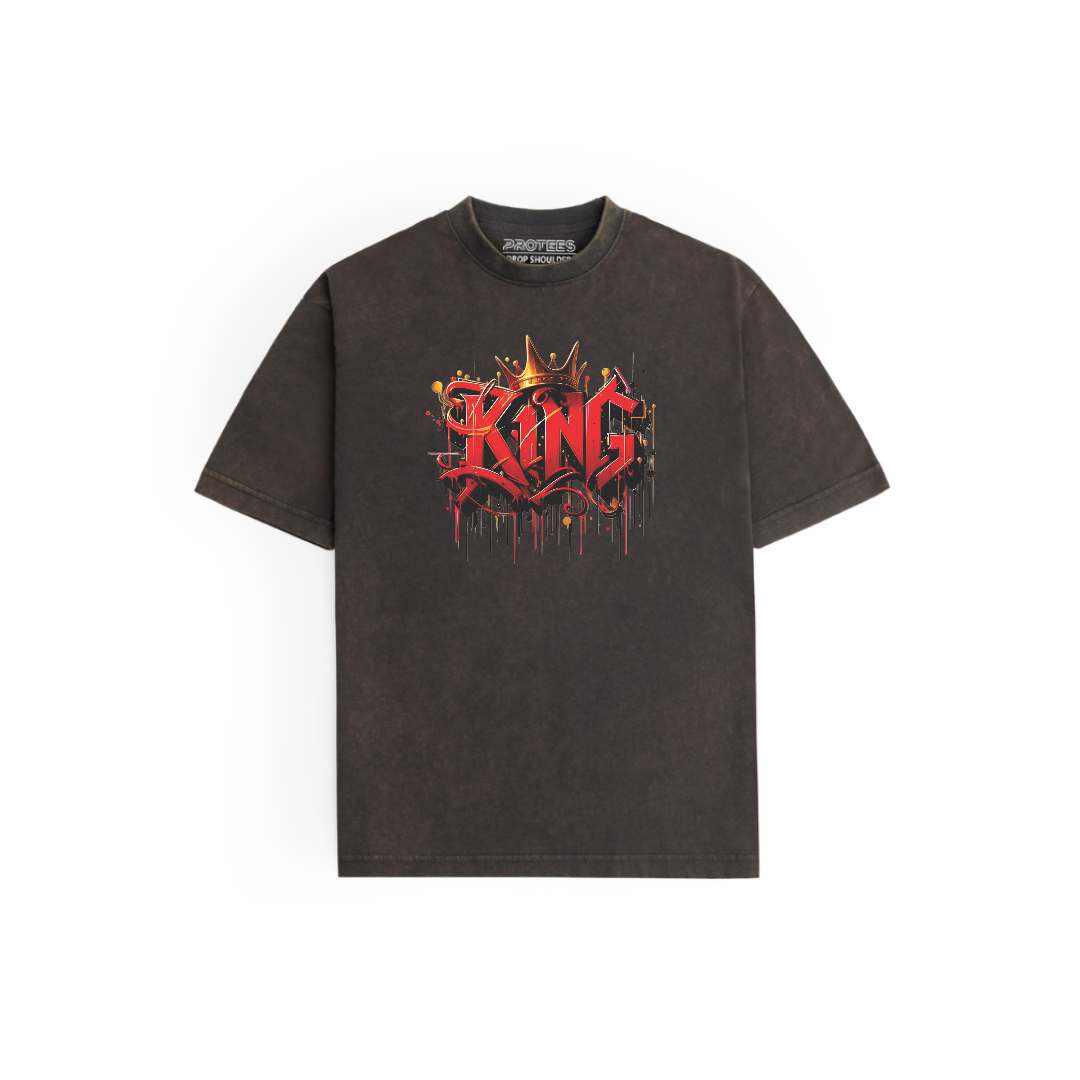 OVERSIZED TEE - KING'S CROWN