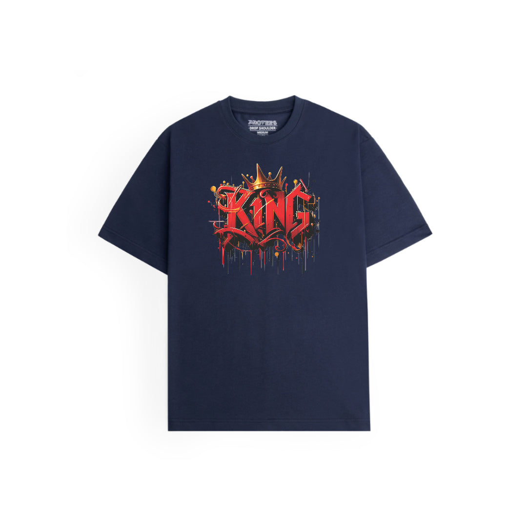 OVERSIZED TEE - KING'S CROWN