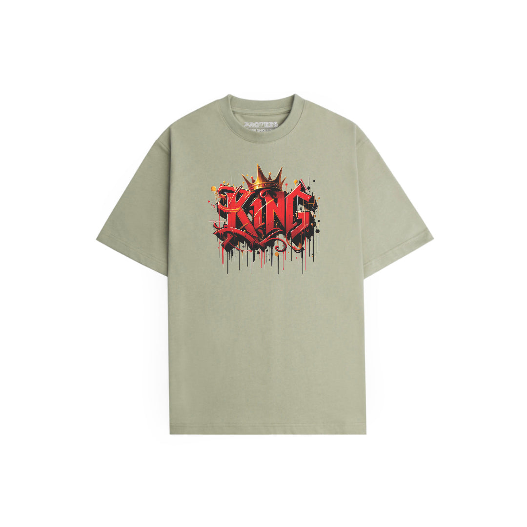 OVERSIZED TEE - KING'S CROWN
