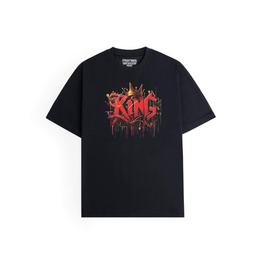 OVERSIZED TEE - KING'S CROWN