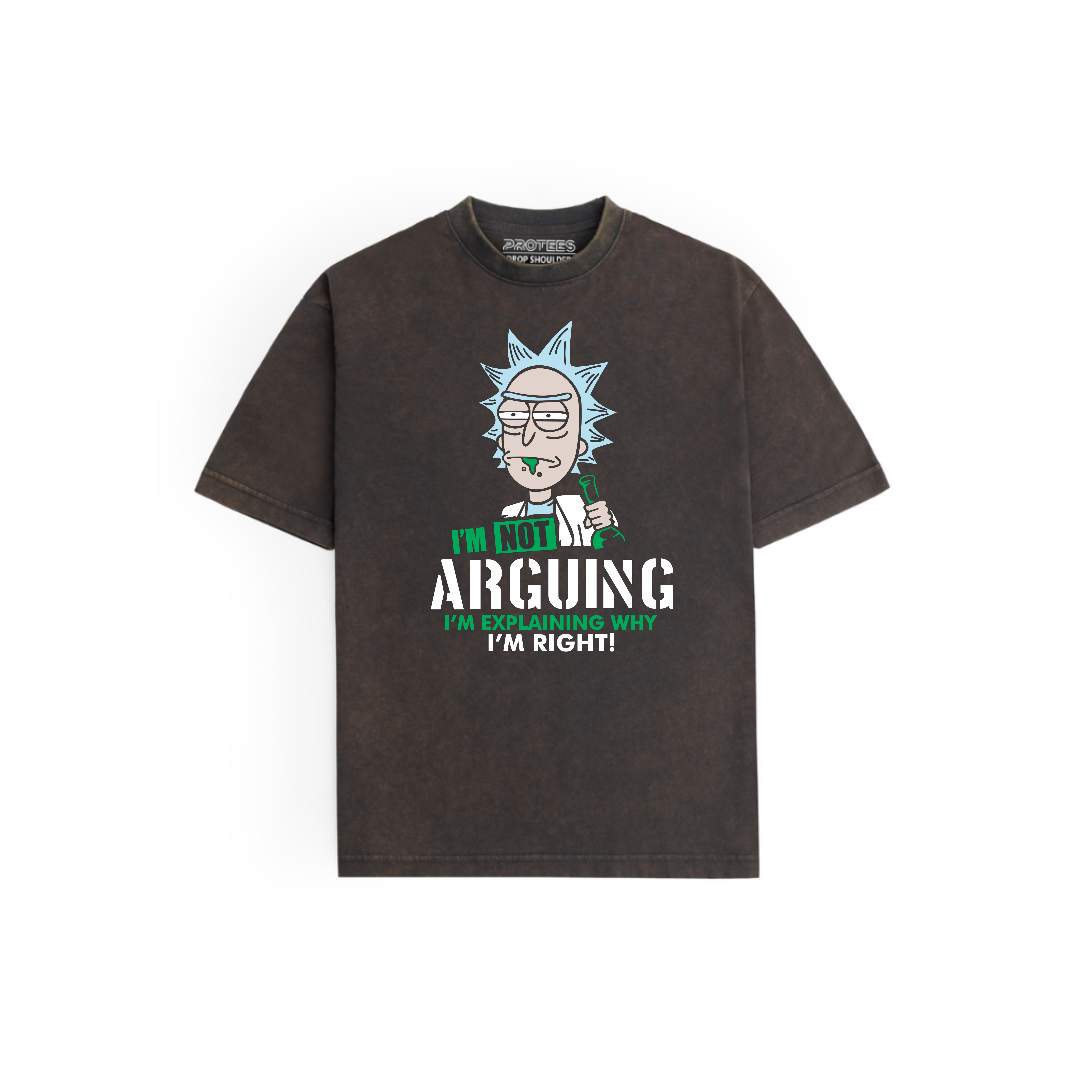 OVERSIZED TEE - I'M NOT ARGUING