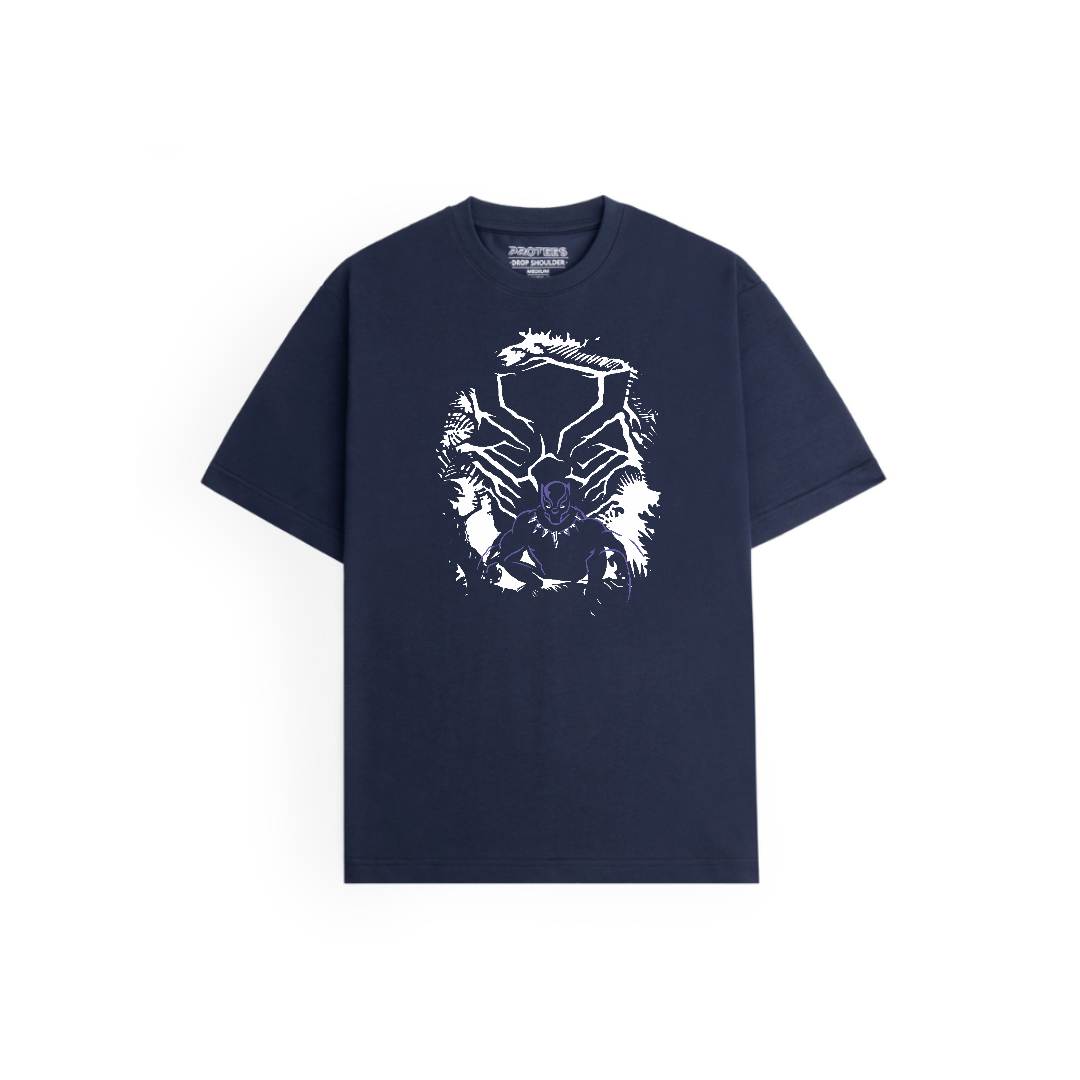 OVERSIZED TEE - BLACK PANTHER