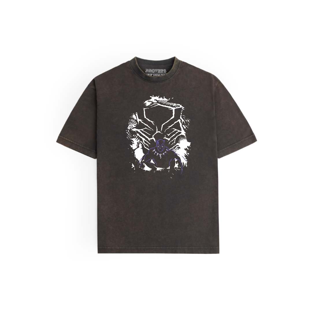 OVERSIZED TEE - BLACK PANTHER