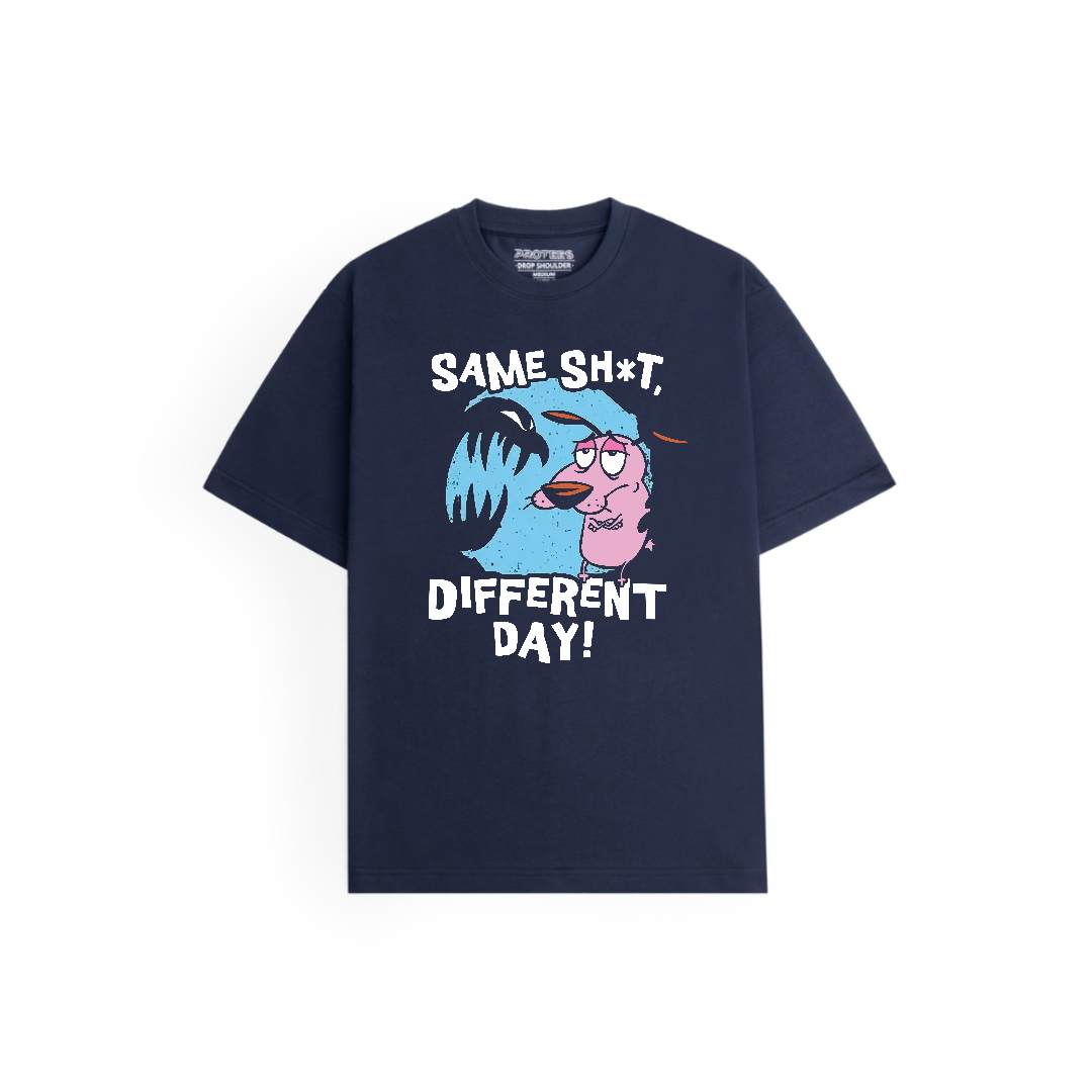 OVERSIZED TEE - SAME SHIT DIFFERENT DAY
