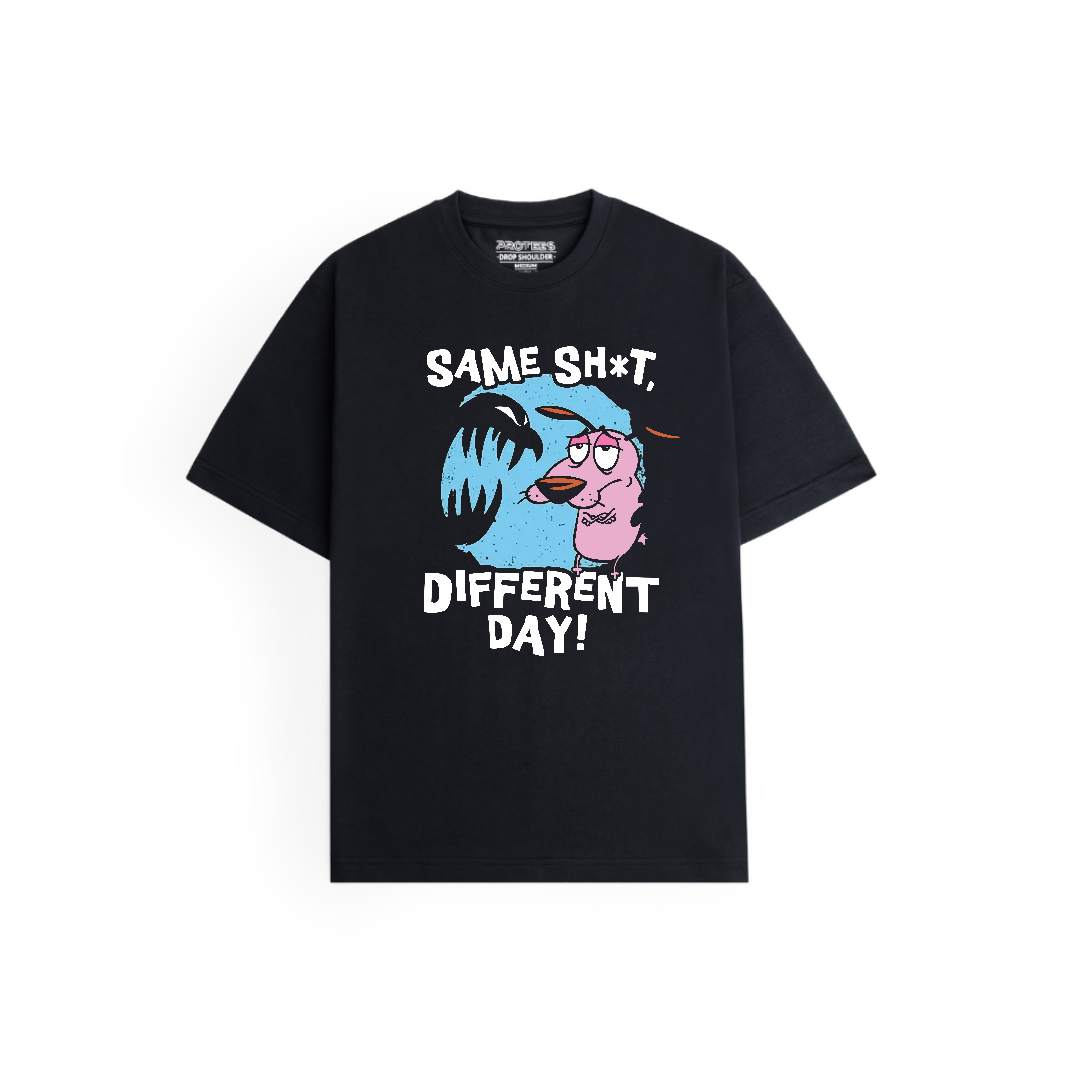 OVERSIZED TEE - SAME SHIT DIFFERENT DAY