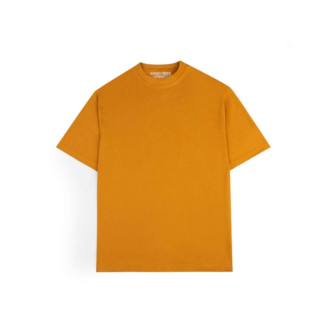OVERSIZED TEE - MUSTARD