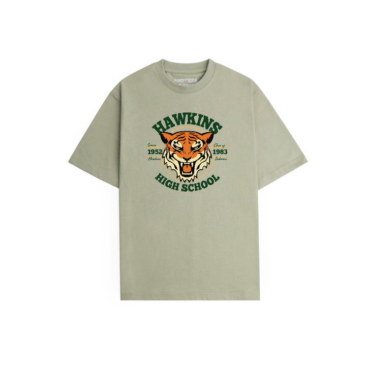 DROP SHOULDER - HAWKINS HIGH SCHOOL