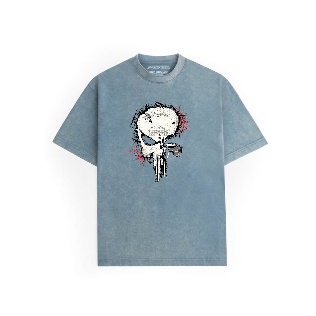 DROP SHOULDER - SKULL