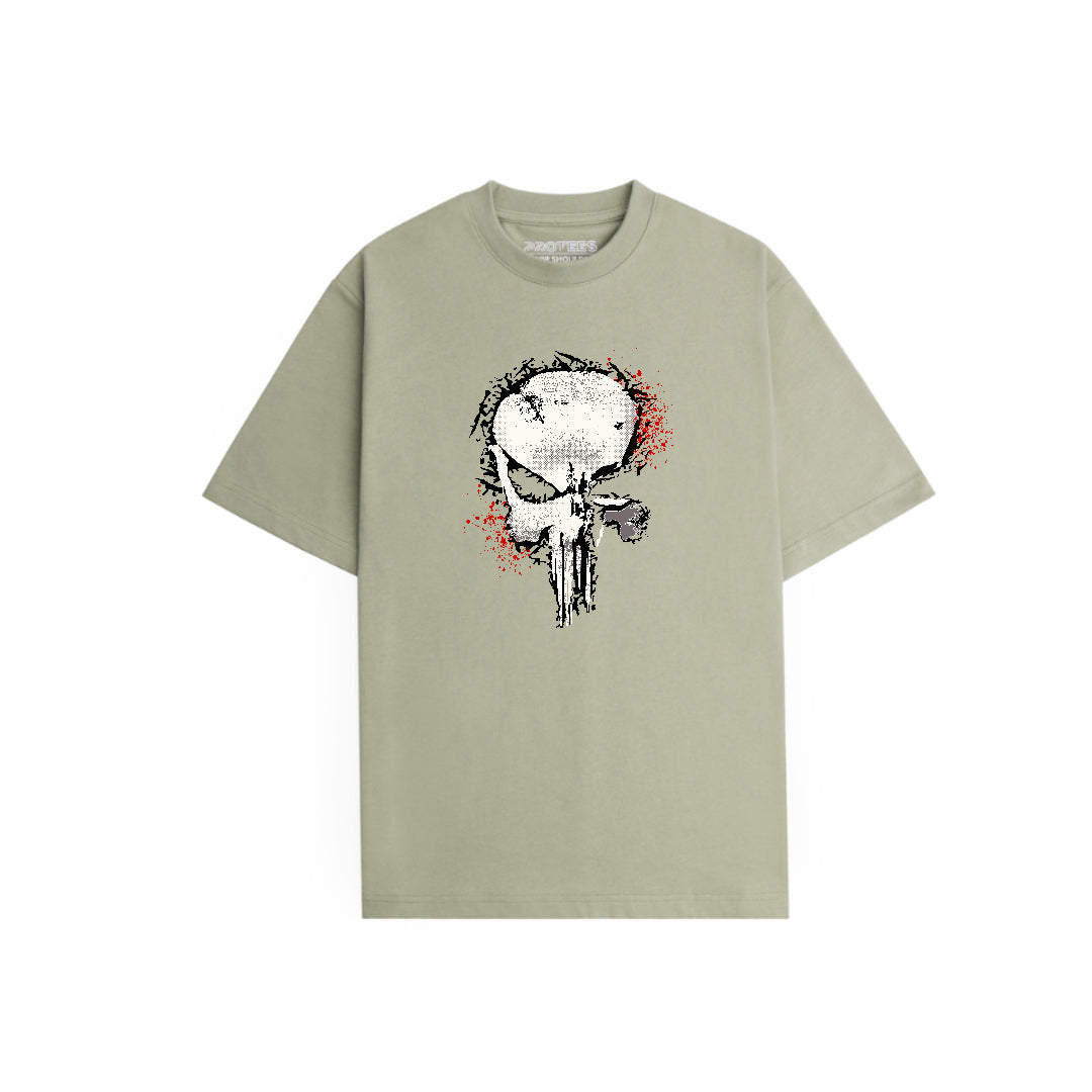 DROP SHOULDER - SKULL