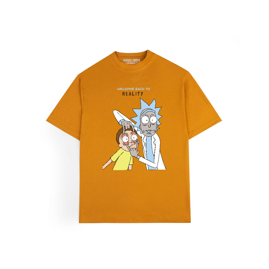 OVERSIZED TEE - WELCOME BACK TO REALITY