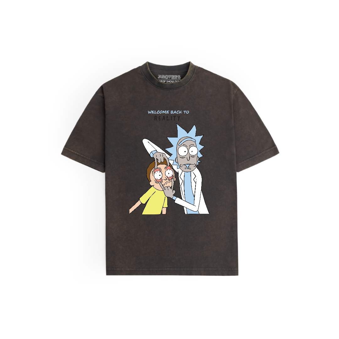 OVERSIZED TEE - WELCOME BACK TO REALITY