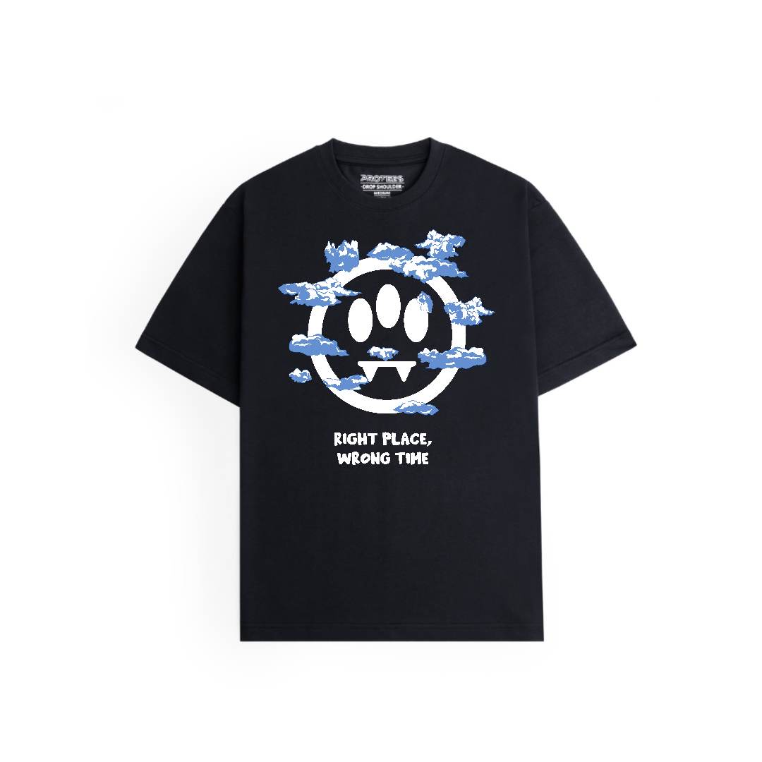 OVERSIZED TEE - CLOUDY
