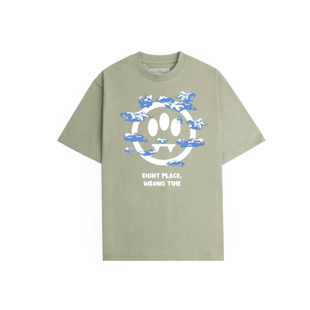 OVERSIZED TEE - CLOUDY