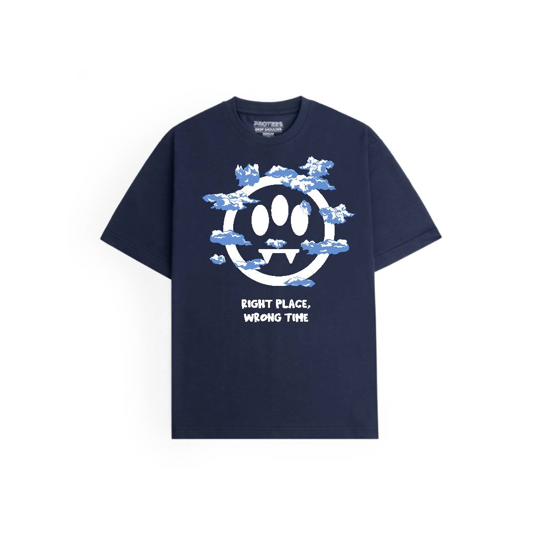 OVERSIZED TEE - CLOUDY