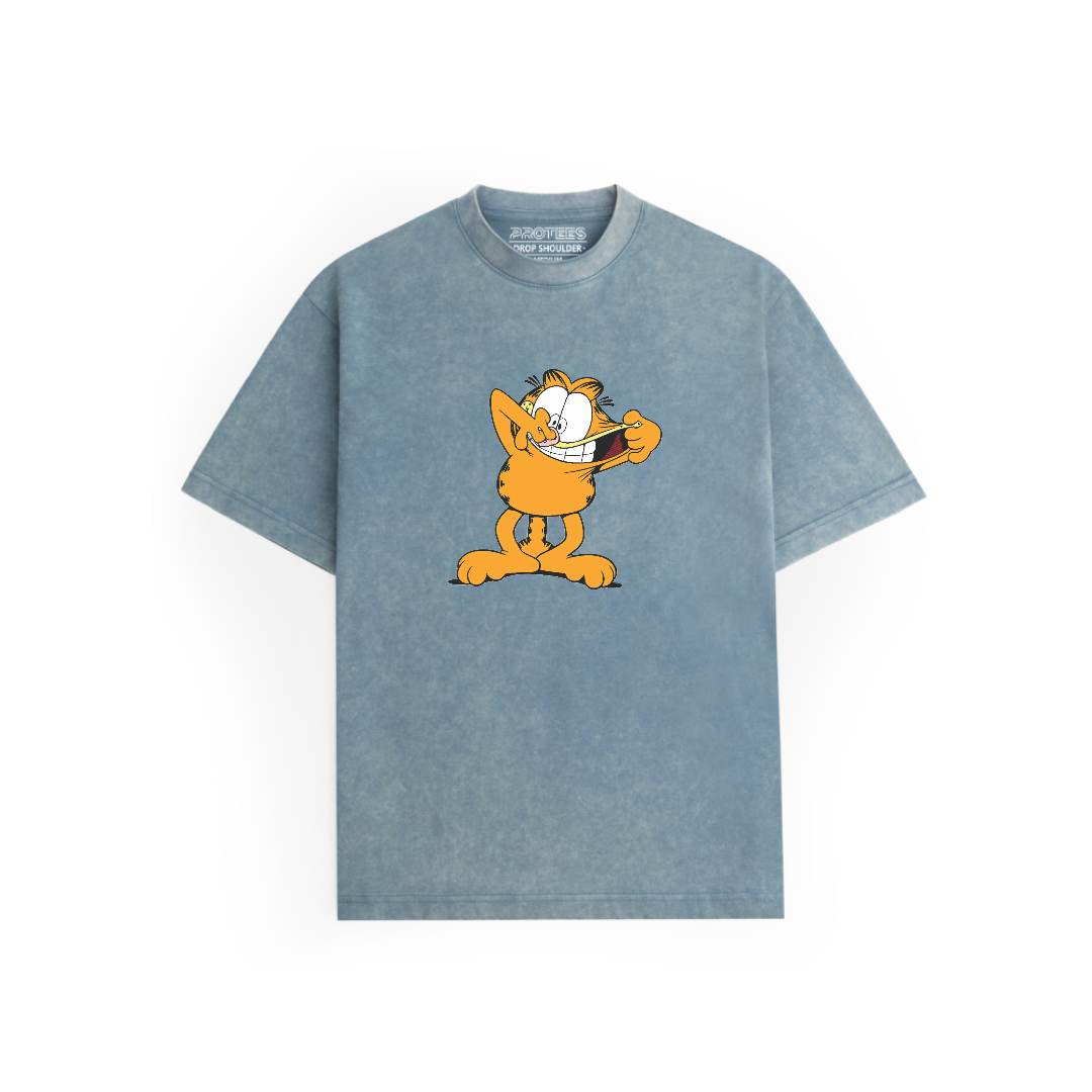 OVERSIZED TEE - NAUGHTY GARFIELD