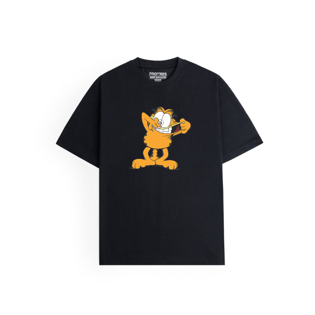 OVERSIZED TEE - NAUGHTY GARFIELD
