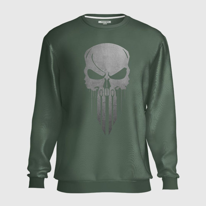 FADED SKULL SWEATSHIRT