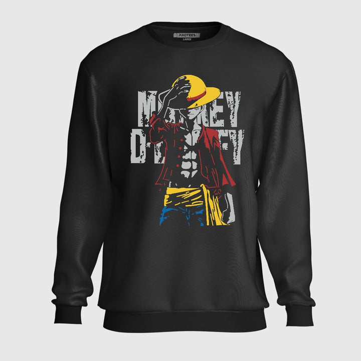 MONKEY D. LUFFY FADED SWEATSHIRT