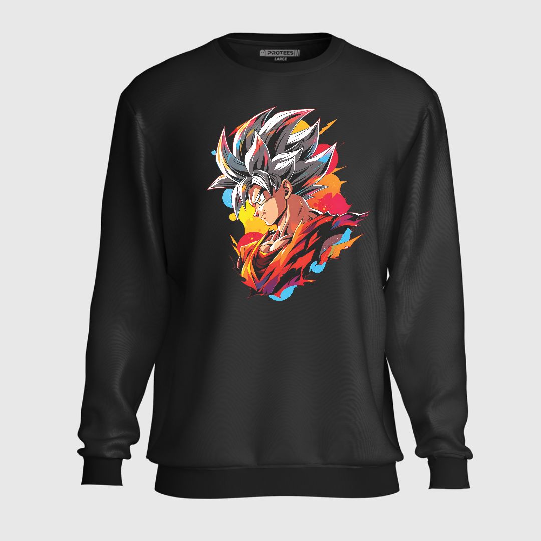 DTF - MULTI GOKU SWEATSHIRT