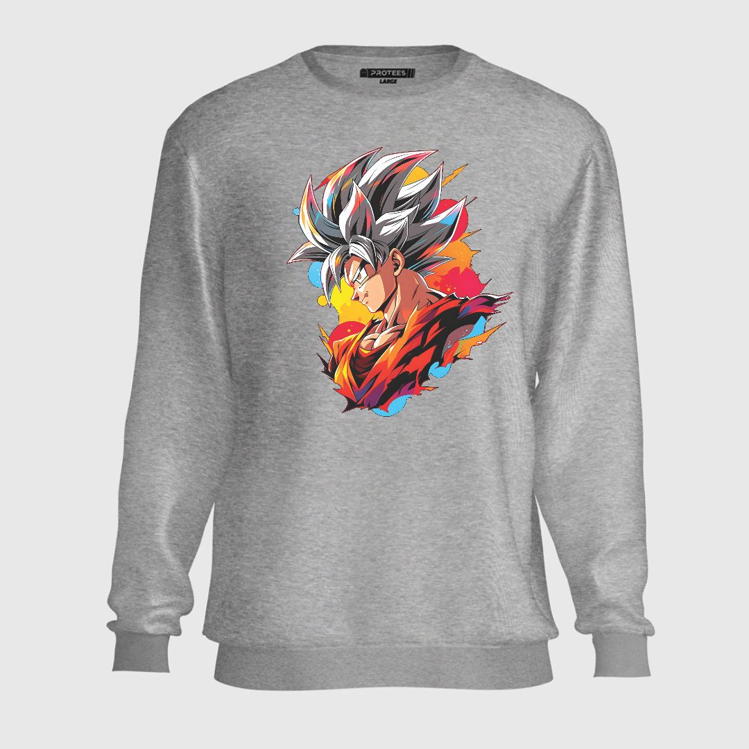 DTF - MULTI GOKU SWEATSHIRT