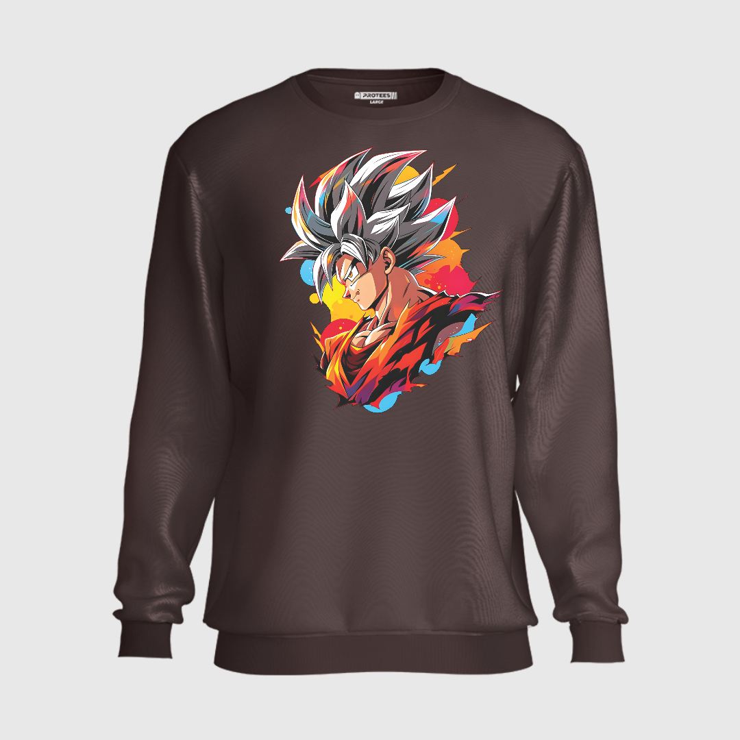 DTF - MULTI GOKU SWEATSHIRT