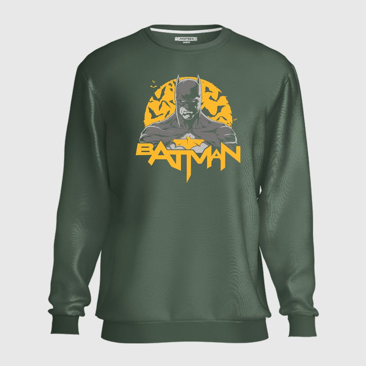 UPPER GREY BATMAN SWEATSHIRT