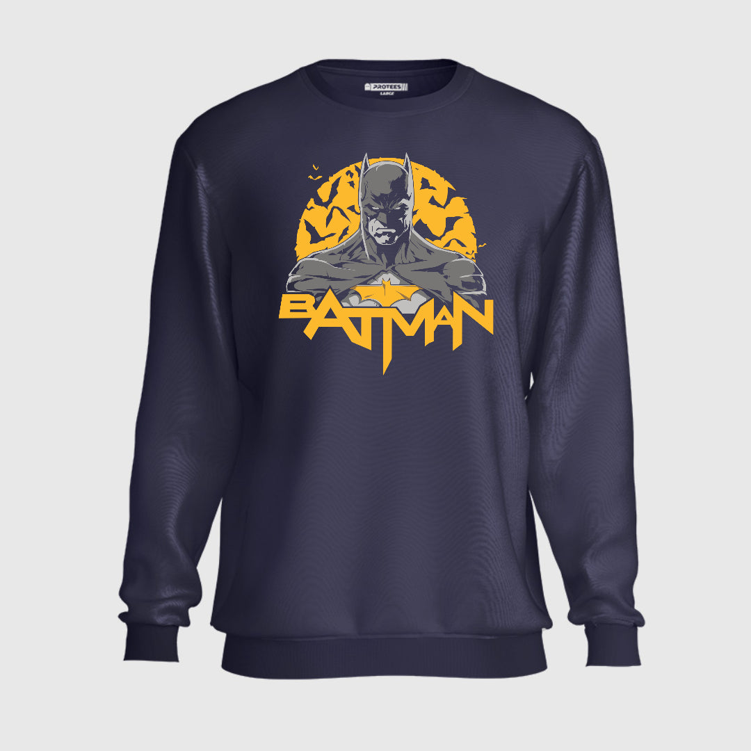 UPPER GREY BATMAN SWEATSHIRT