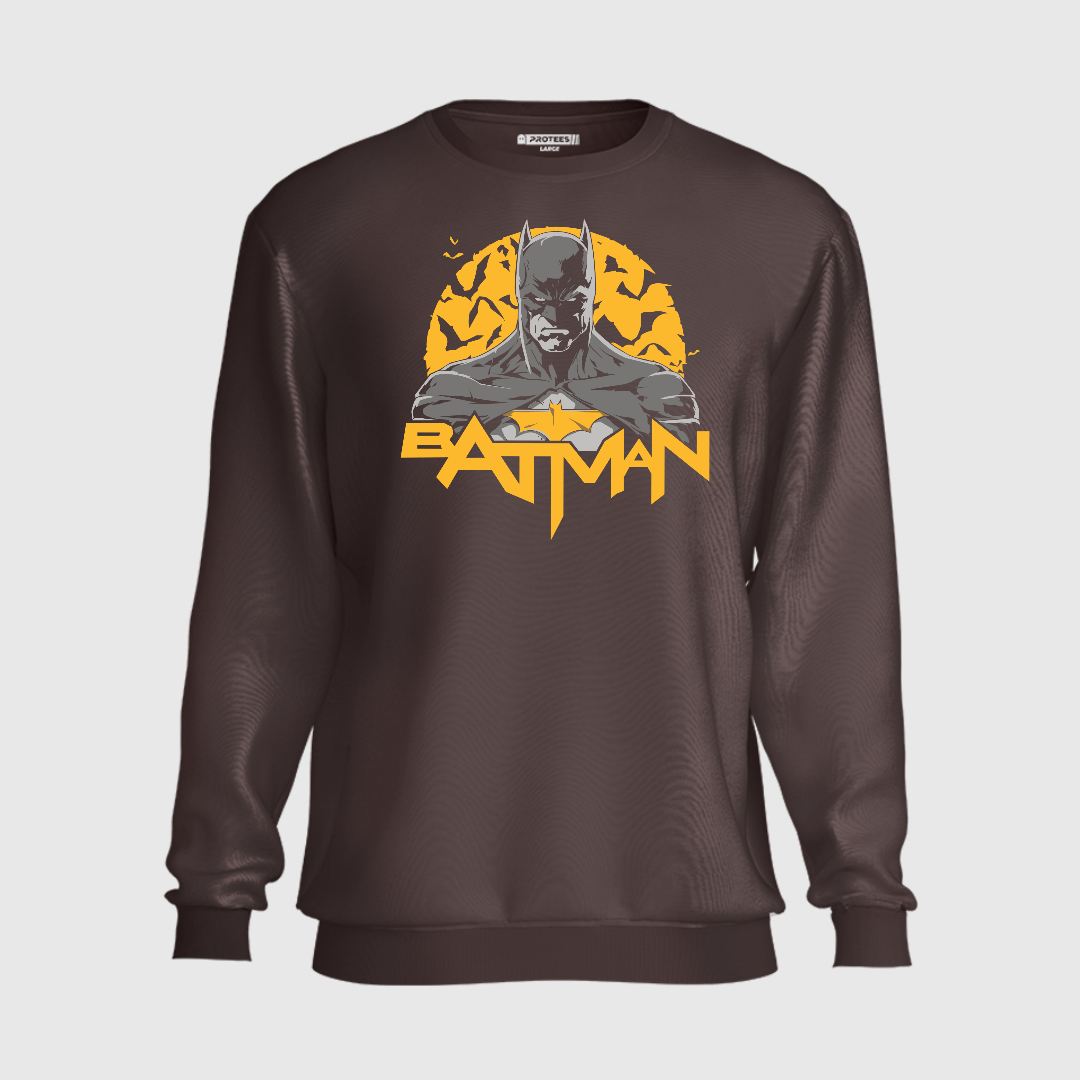 DTF - UPPER GREY BATMAN SWEATSHIRT