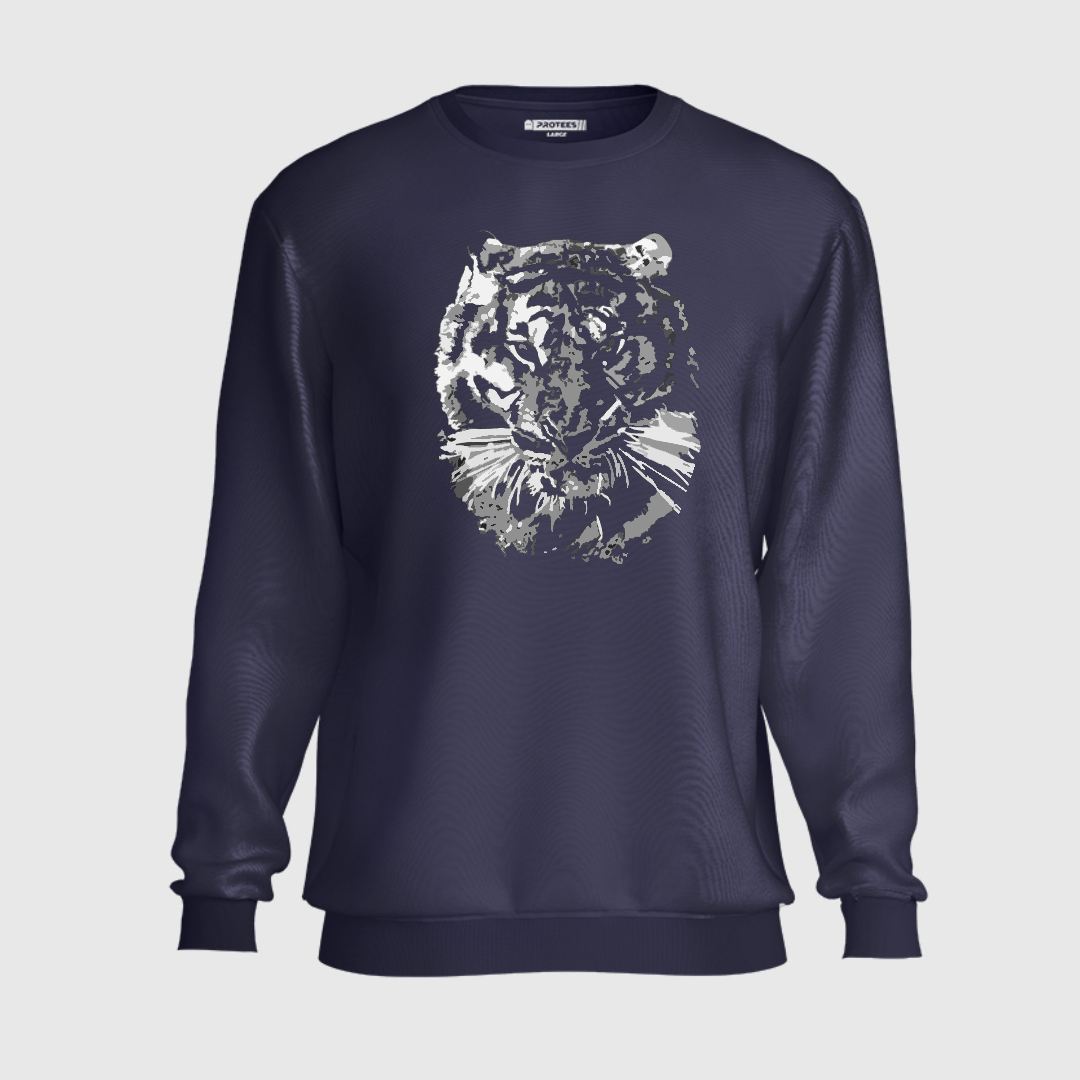 DTF - TWO TONE TIGER SWEATSHIRT