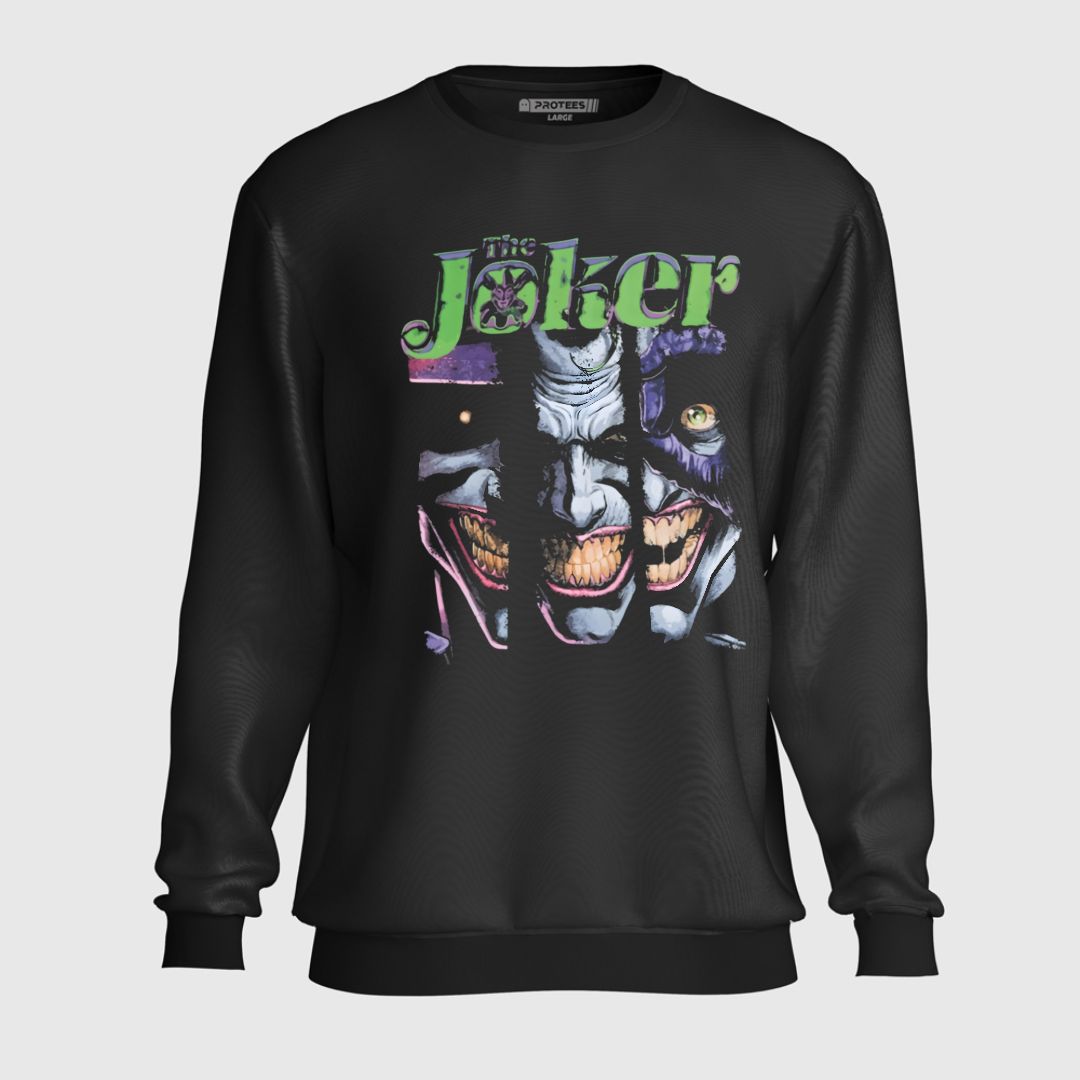 THE JOKER TRIPLE FACE SWEATSHIRT