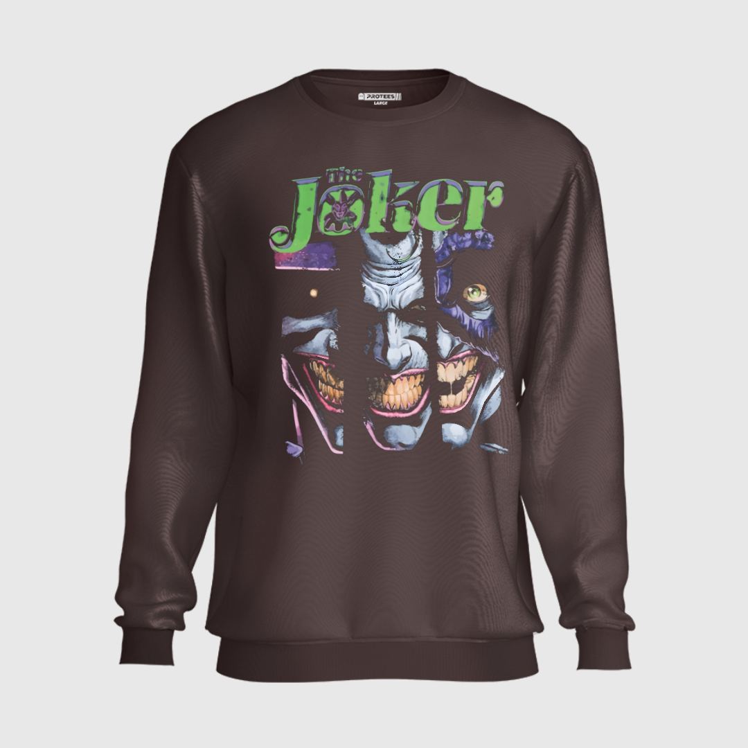 THE JOKER TRIPLE FACE SWEATSHIRT